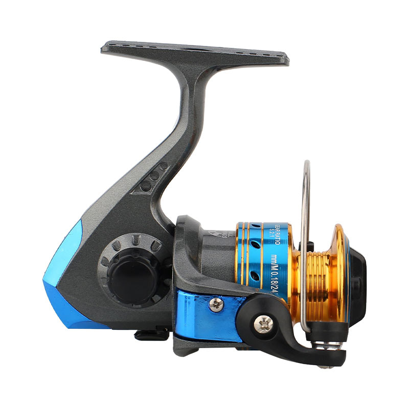 Metallsnelle spinning fiske minisneller